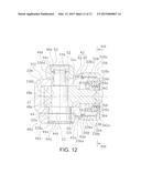 BICYCLE WHEEL SECURING STRUCTURE diagram and image