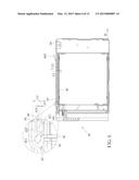 FLAP DOOR MECHAMISM AND ELECTRONIC DEVICE THEREWITH diagram and image