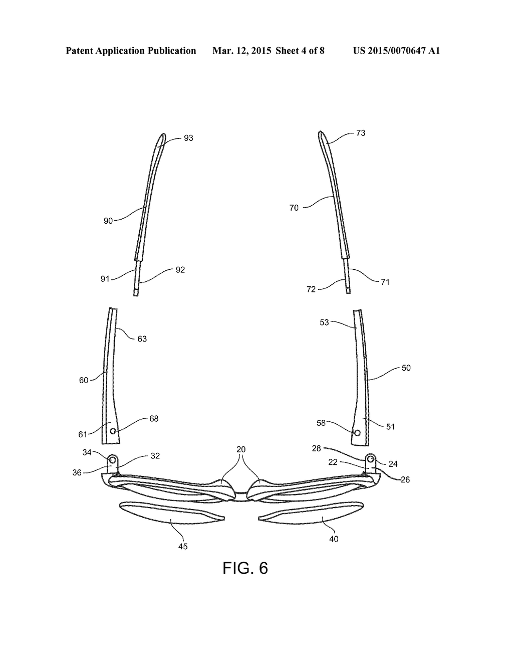 Eyewear Frame - diagram, schematic, and image 05