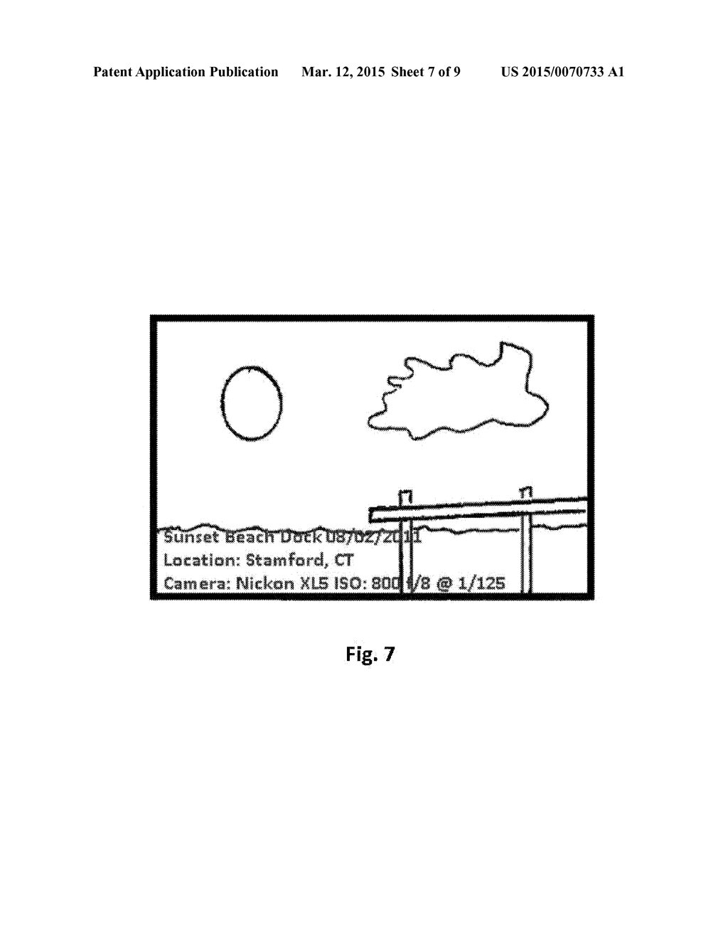 SIMULTANEOUS DIGITAL IMAGE AND THE IMAGE FILE'S INTERNAL METADATA PRINTING     SYSTEM - diagram, schematic, and image 08