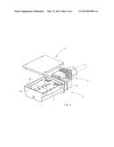 HOUSING FOR ACCOMMODATING AN ELECTRIC CIRCUIT BOARD diagram and image