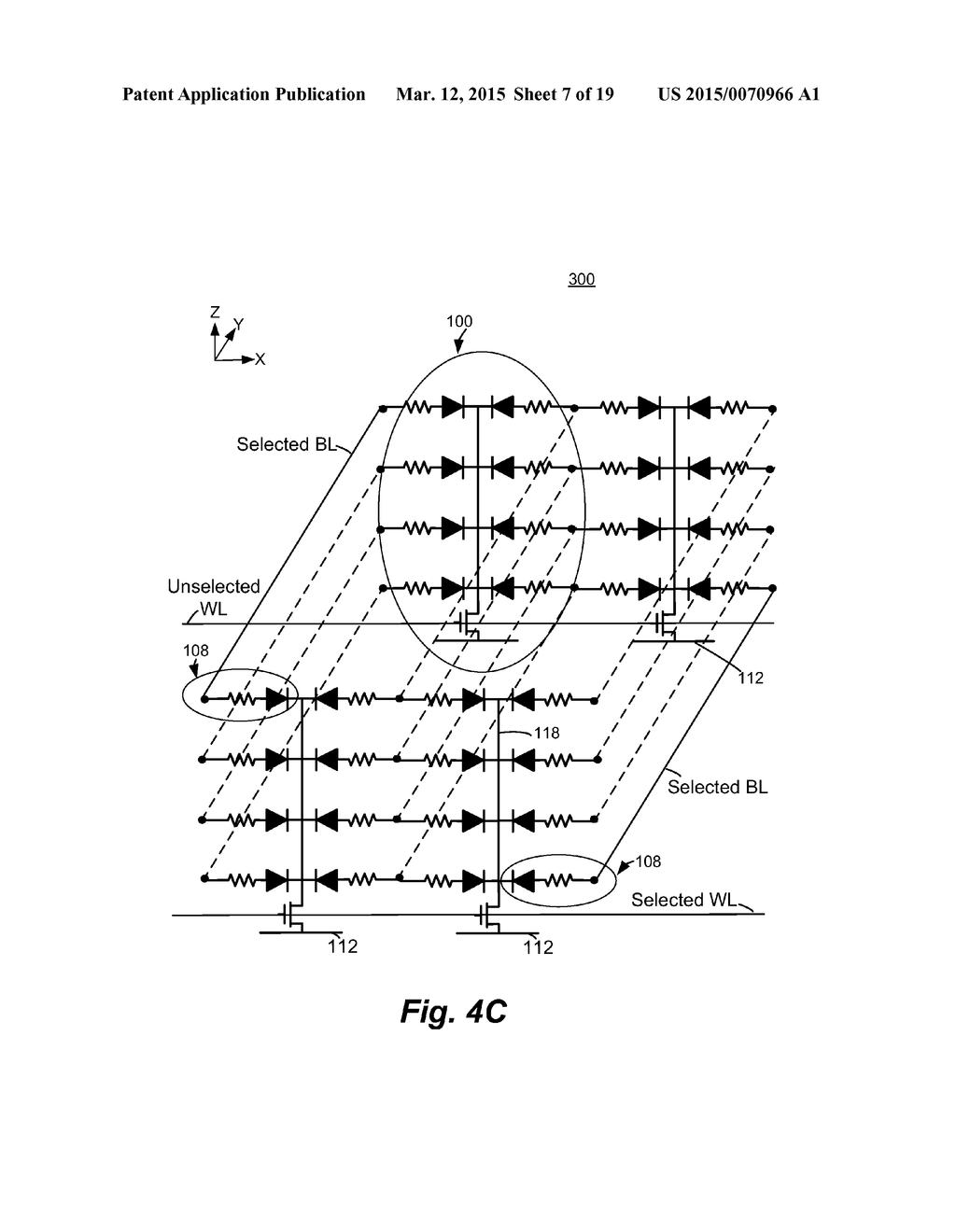 METHOD OF OPERATING FET LOW CURRENT 3D RE-RAM - diagram, schematic, and image 08