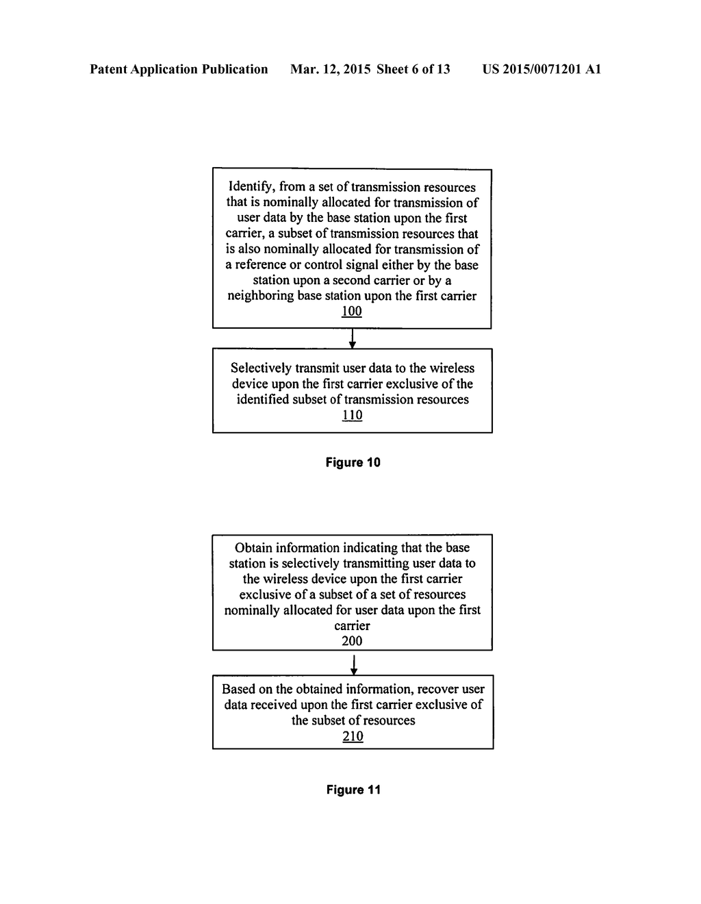 Methods and Apparatus in a Wireless Communication System for Transmitting     and Receiving User Data On a Non-Legacy Carrier - diagram, schematic, and image 07