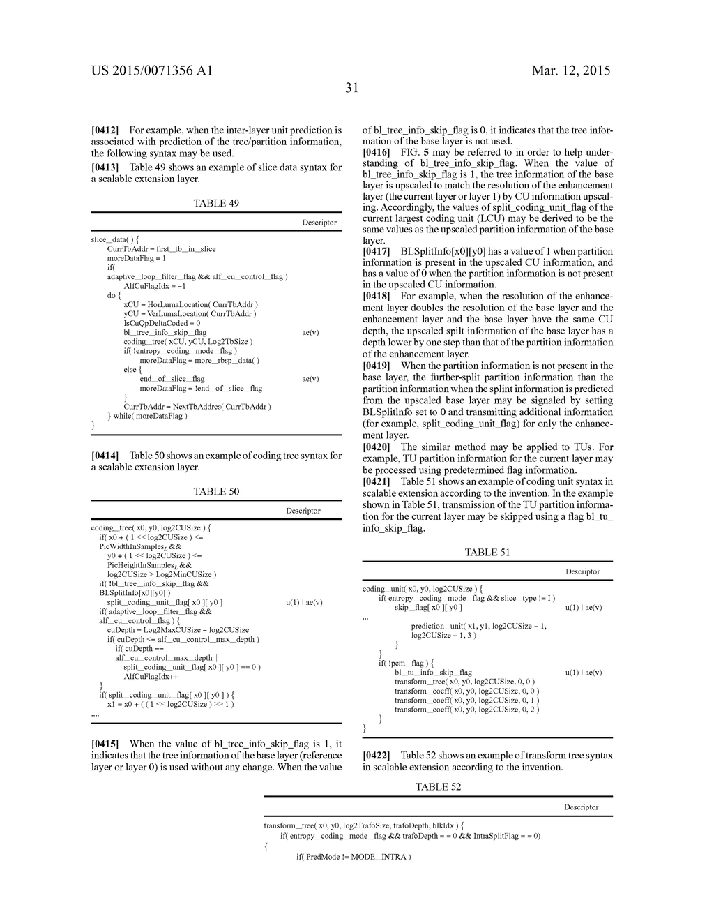 INTER-LAYER PREDICTION METHOD AND APPARATUS USING SAME - diagram, schematic, and image 53