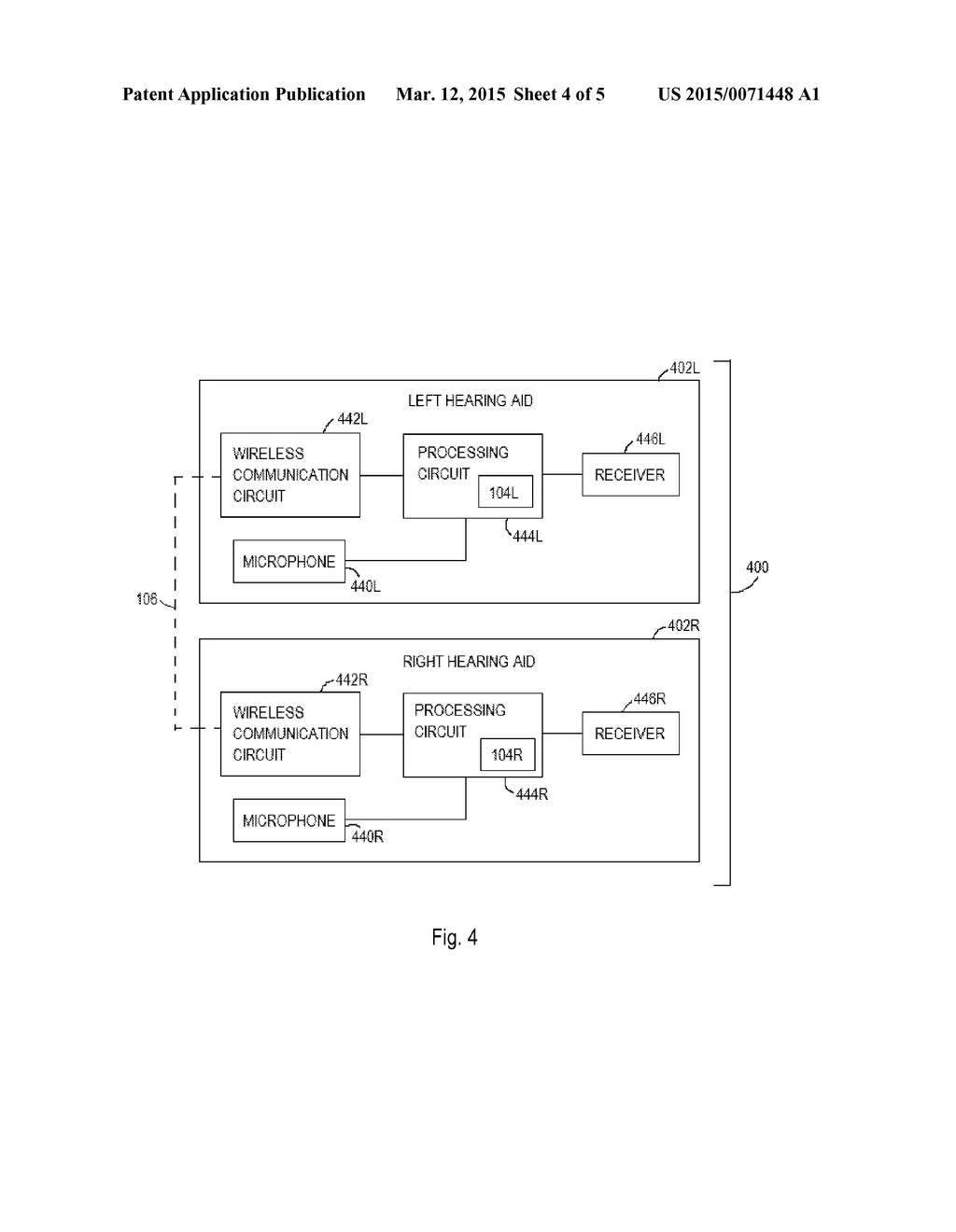 METHOD AND APPARATUS FOR CREATING BINAURAL BEATS USING HEARING AIDS - diagram, schematic, and image 05