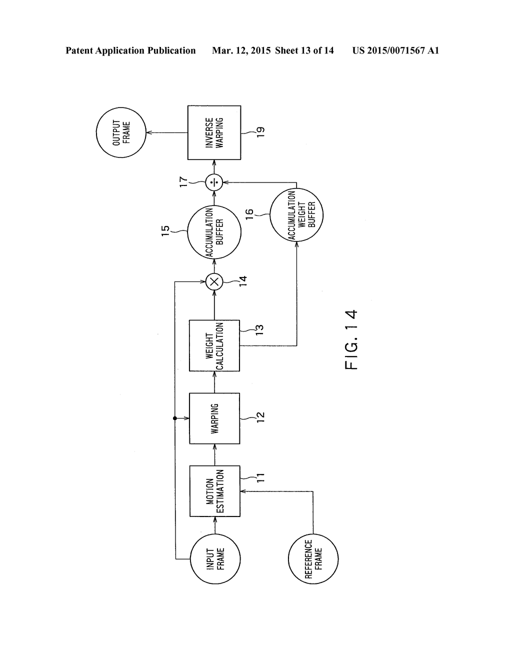 IMAGE PROCESSING DEVICE, IMAGE PROCESSING METHOD AND NON-TRANSITORY     COMPUTER READABLE MEDIUM - diagram, schematic, and image 14