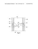 VARIABLE PITCH RECTIFIER FOR A TURBOMACHINE COMPRESSOR COMPRISING TWO     INNER RINGS diagram and image