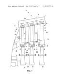 INTER-STAGE SEAL FOR A TURBOMACHINE diagram and image