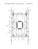 COVER SHEET SUPPLY APPARATUS HAVING VARIABLE CLAMP FOR THERMOFORMING     MACHINE diagram and image