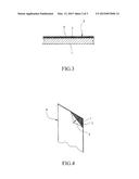 SELF-ADHESIVE DECORATIVE MATERIAL CAPABLE OF ATTACHMENT THEREOF TO WALL     FACE diagram and image