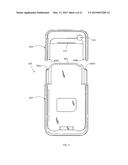 BATTERY PACK, HOLSTER, AND EXTENDIBLE PROCESSING AND INTERFACE PLATFORM     FOR MOBILE DEVICES diagram and image