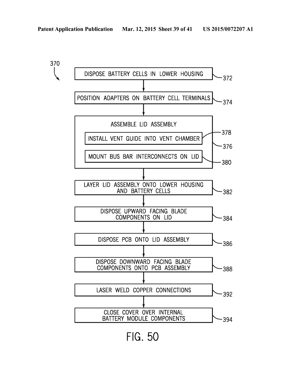 BATTERY TERMINAL POST SYSTEM AND METHOD OF MANUFACTURE - diagram, schematic, and image 40