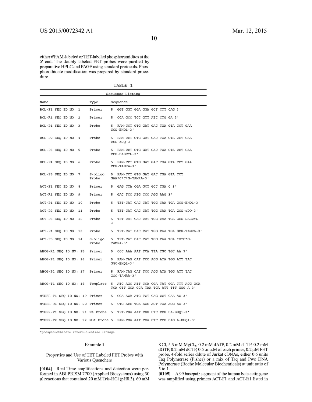 METHODS OF USING FET LABELED OLIGONUCLEOTIDES THAT INCLUDE A 3'-5'     EXONUCLEASE RESISTANT QUENCHER DOMAIN AND COMPOSITIONS FOR PRACTICING THE     SAME - diagram, schematic, and image 30