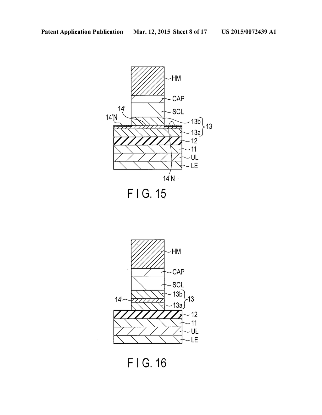 METHOD OF MANUFACTURING MAGNETORESISTIVE ELEMENT - diagram, schematic, and image 09