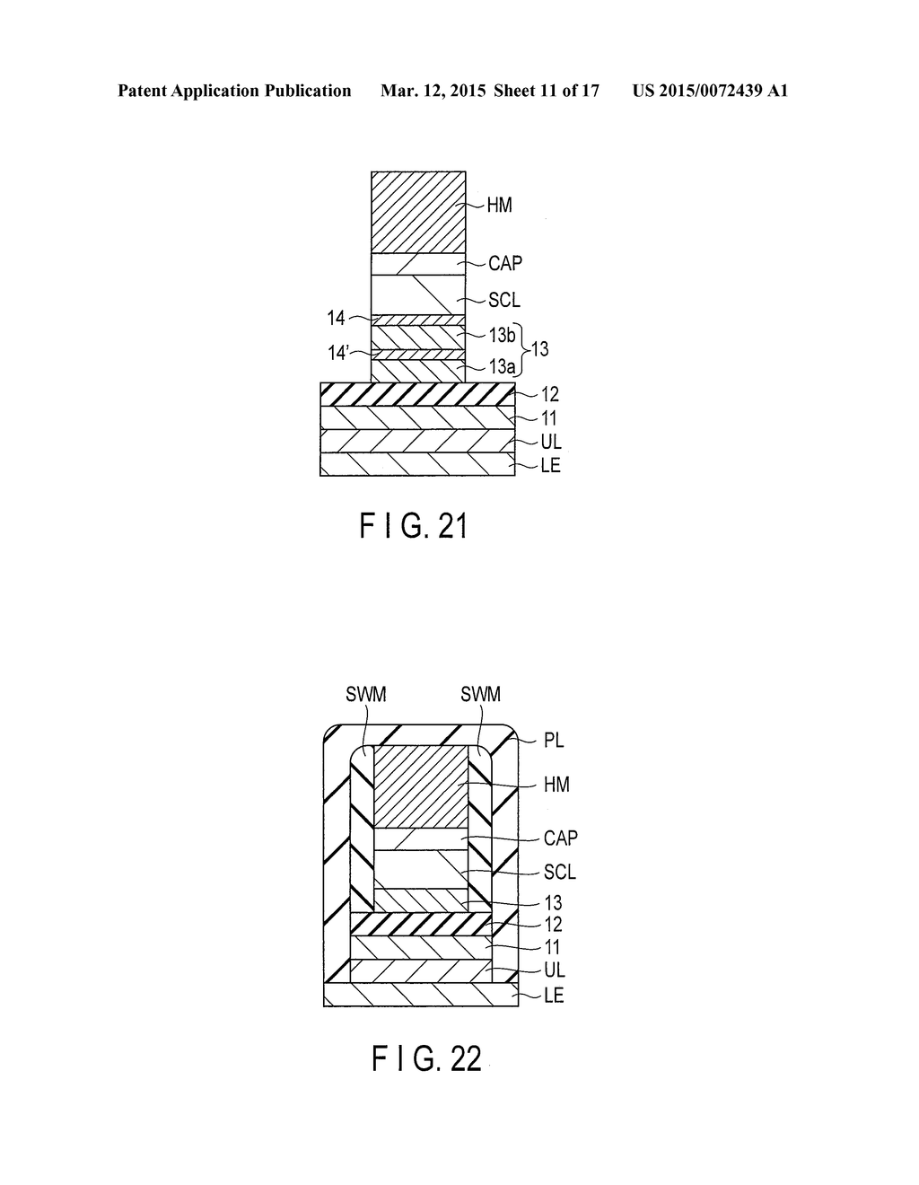 METHOD OF MANUFACTURING MAGNETORESISTIVE ELEMENT - diagram, schematic, and image 12