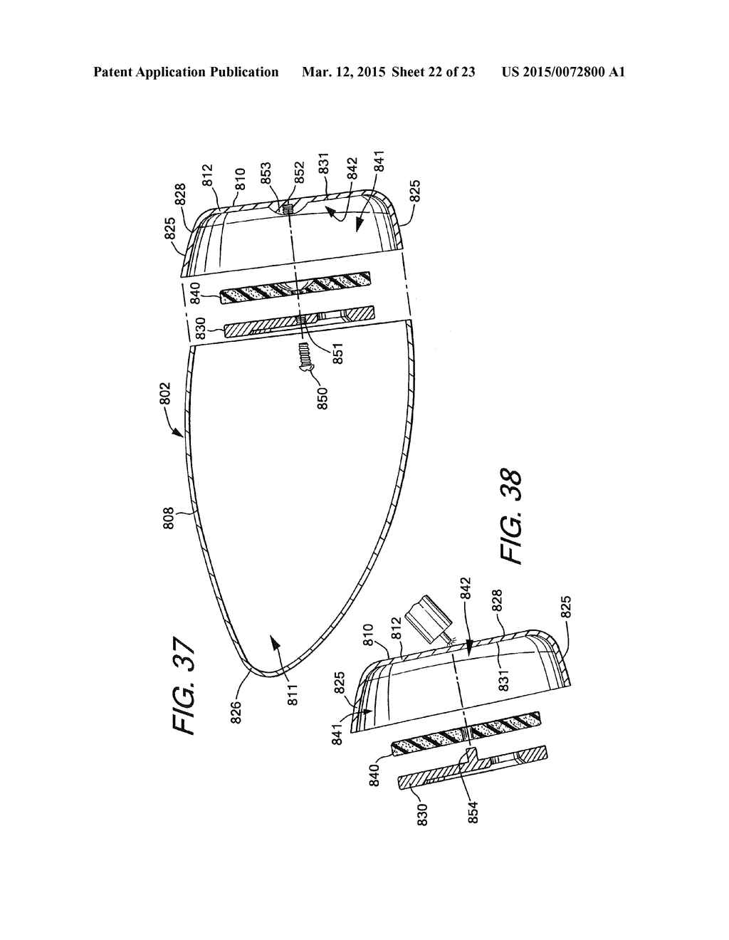 Golf Club Head or Other Ball Striking Device - diagram, schematic, and image 23