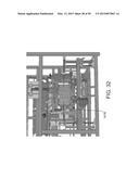 METHODS AND MACHINE FOR FORMING A SHIPPING AND DISPLAY CONTAINER FROM A     BLANK ASSEMBLY USING A PRE-FOLD MANDREL SECTION diagram and image