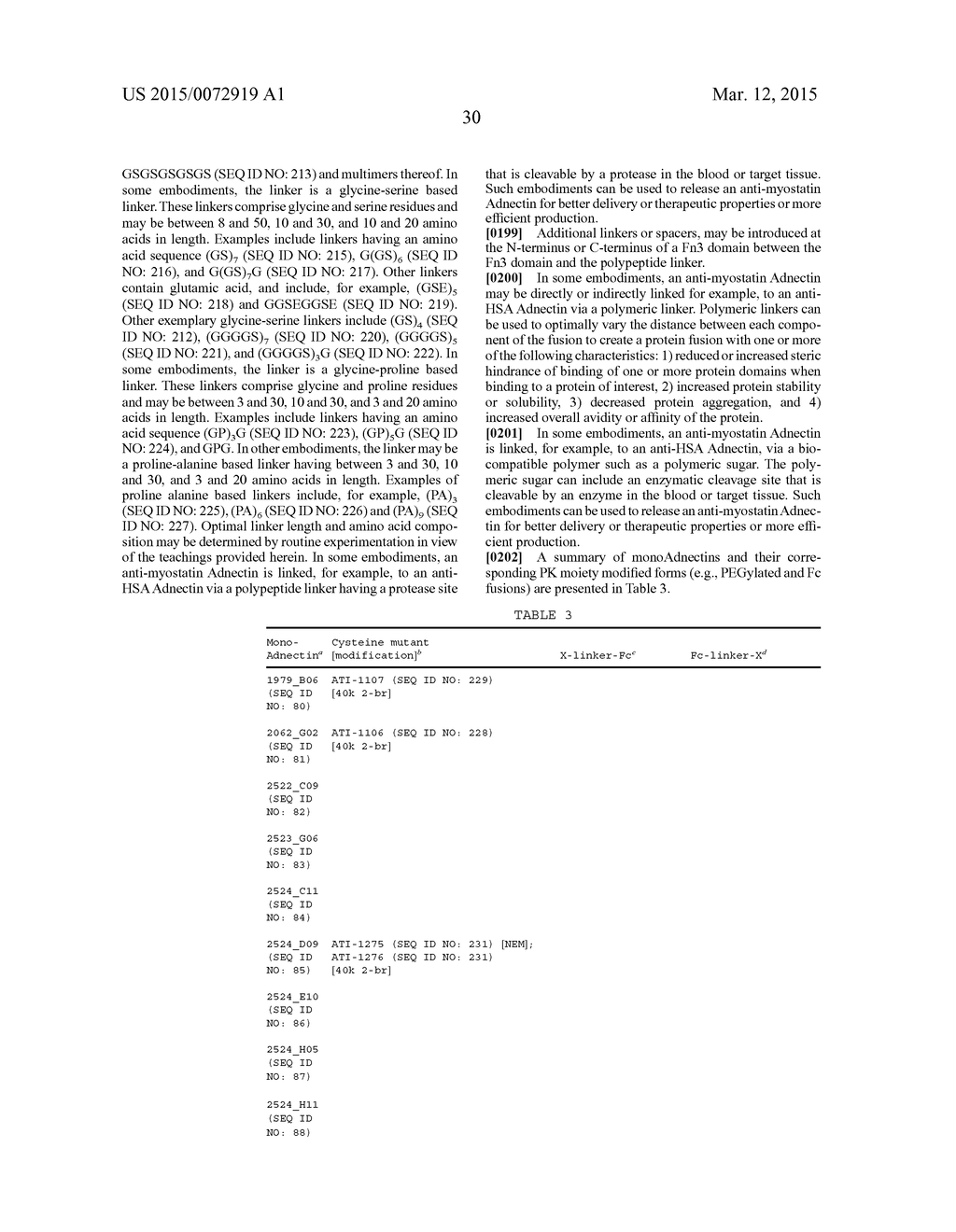 FIBRONECTIN BASED SCAFFOLD DOMAIN PROTEINS THAT BIND TO MYOSTATIN - diagram, schematic, and image 48