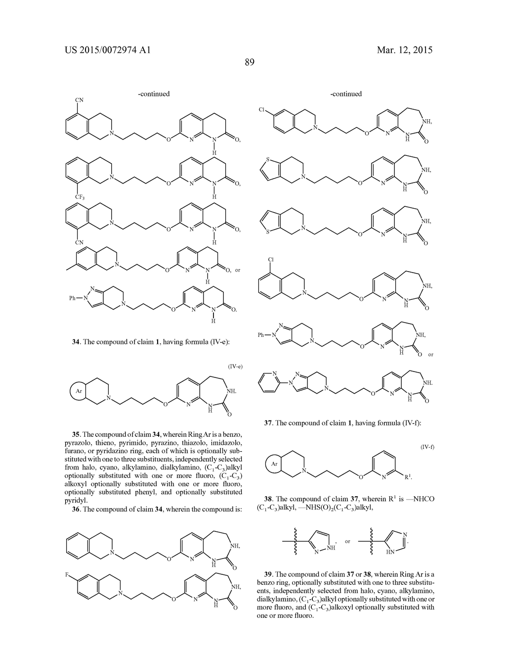 HETEROARYL COMPOUNDS AND METHODS OF USE THEREOF - diagram, schematic, and image 90