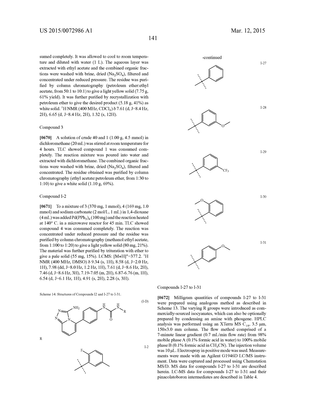 UREA DERIVATIVES AND USES THEREOF - diagram, schematic, and image 146