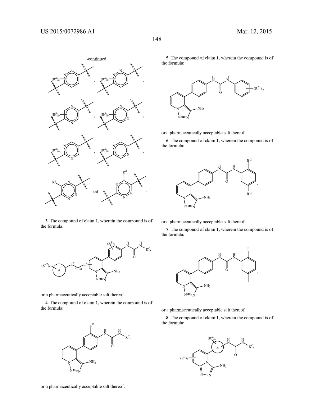 UREA DERIVATIVES AND USES THEREOF - diagram, schematic, and image 153