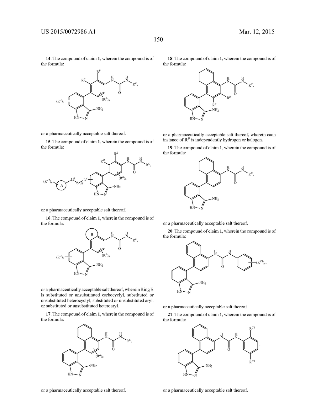 UREA DERIVATIVES AND USES THEREOF - diagram, schematic, and image 155