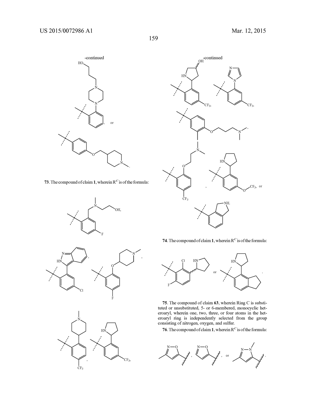 UREA DERIVATIVES AND USES THEREOF - diagram, schematic, and image 164