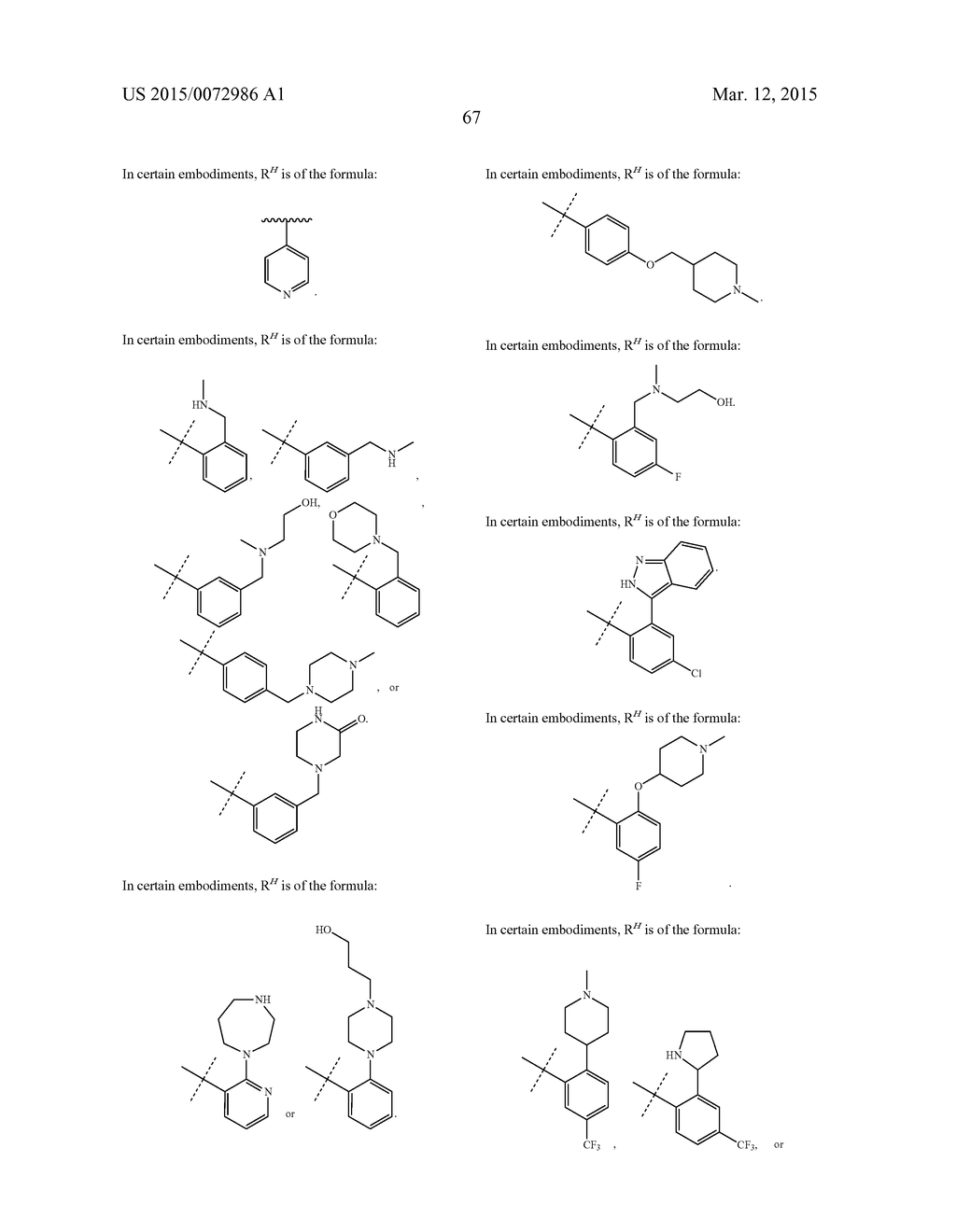 UREA DERIVATIVES AND USES THEREOF - diagram, schematic, and image 72