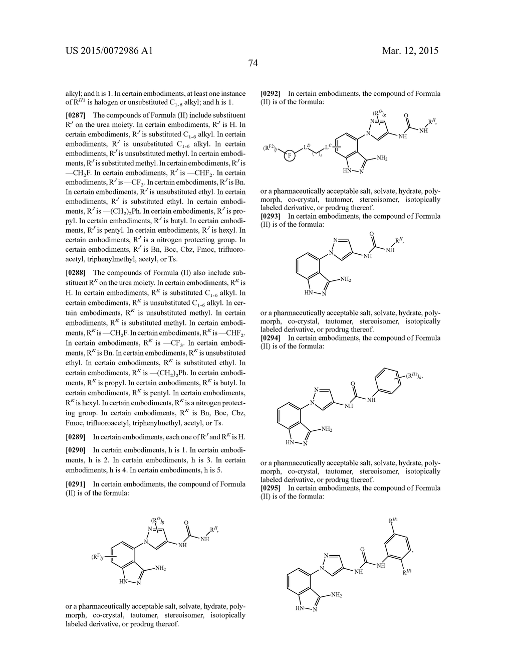 UREA DERIVATIVES AND USES THEREOF - diagram, schematic, and image 79