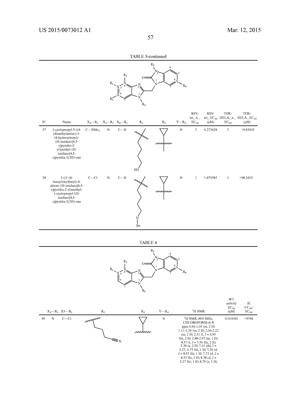 AZABENZIMIDAZOLES AS RESPIRATORY SYNCYTIAL VIRUS ANTIVIRAL AGENTS - diagram, schematic, and image 58