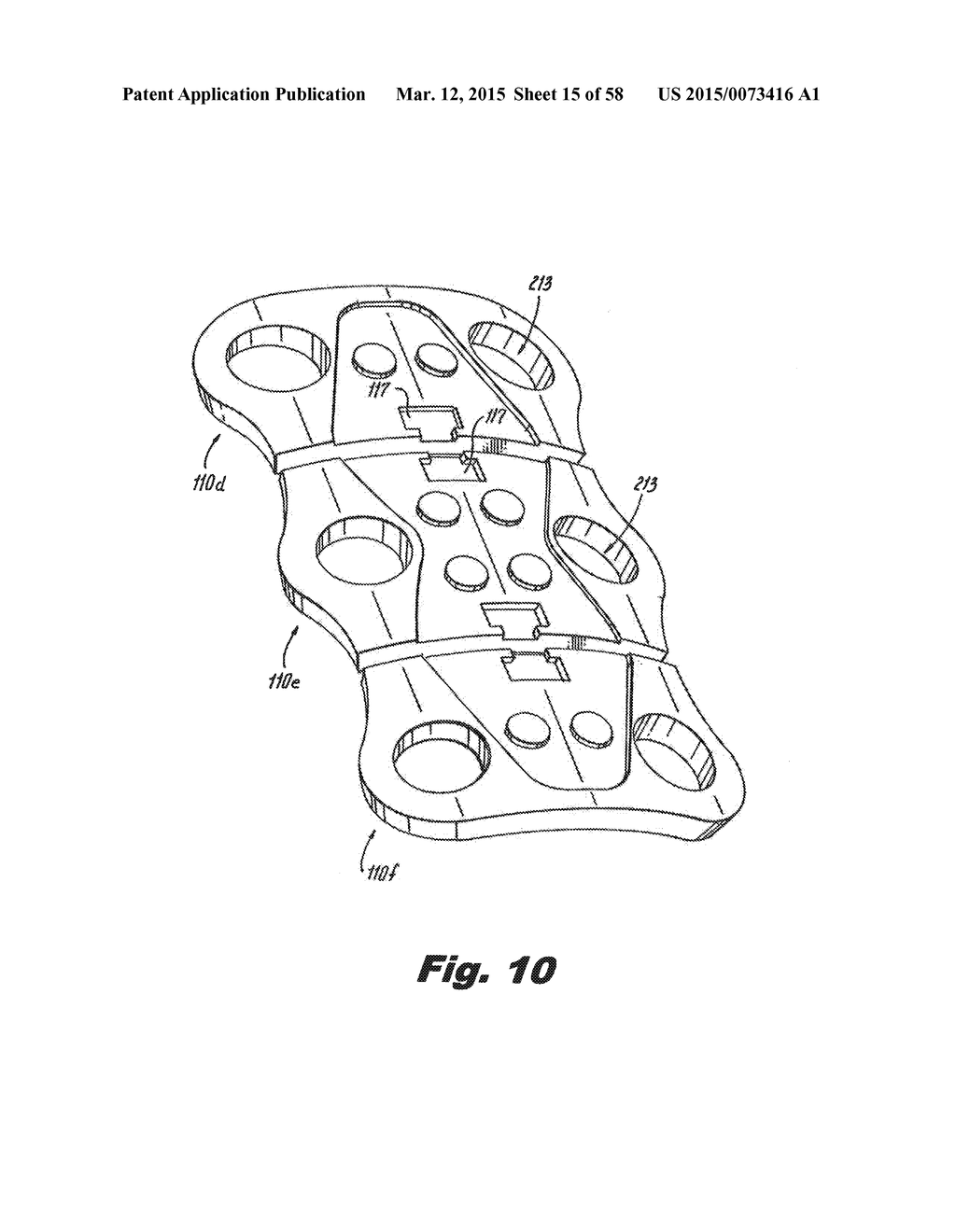 BONE PLATE ASSEMBLY WITH PLATES THAT RATCHET TOGETHER - diagram, schematic, and image 16