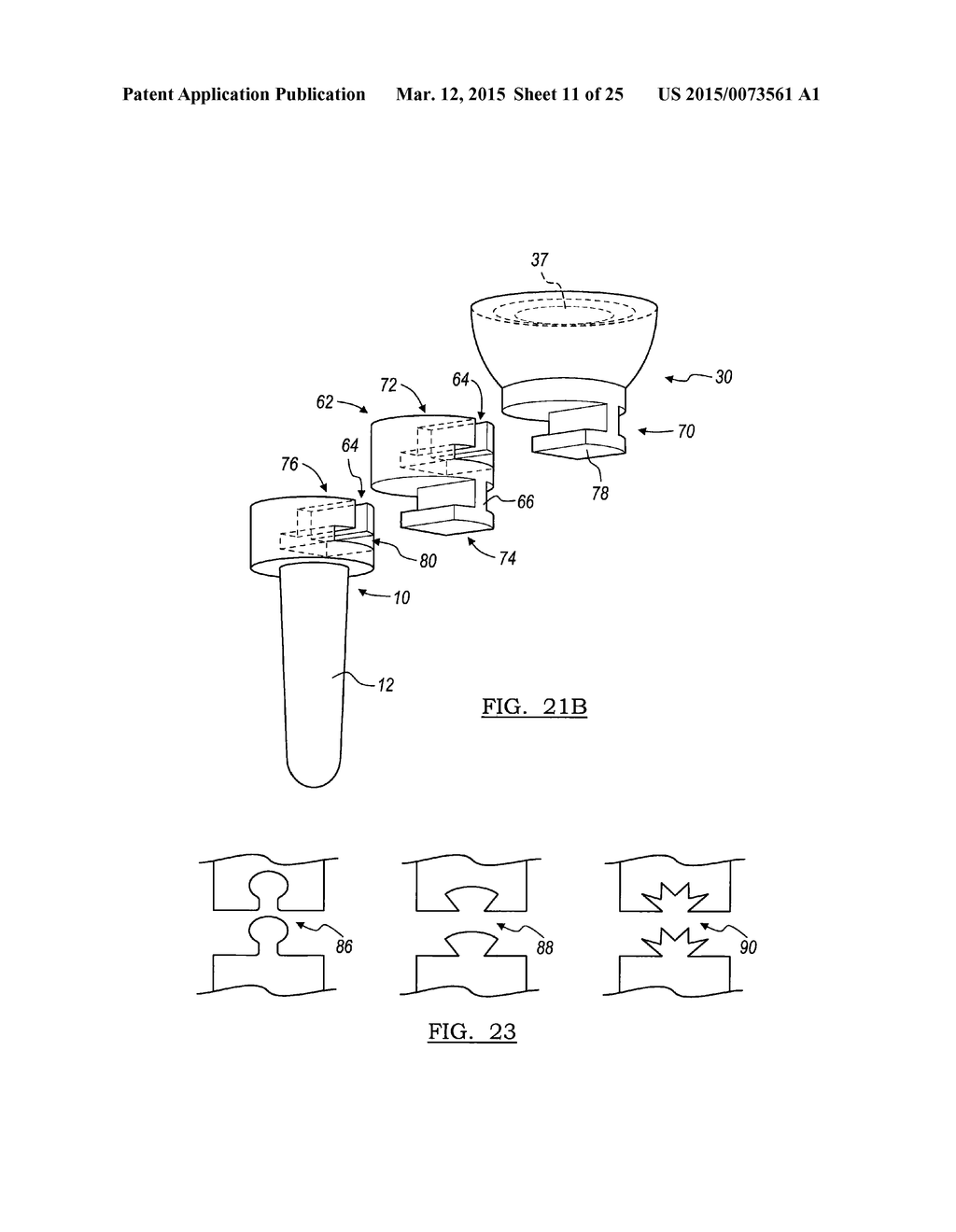 MODULAR RADIAL HEAD PROSTHESIS - diagram, schematic, and image 12