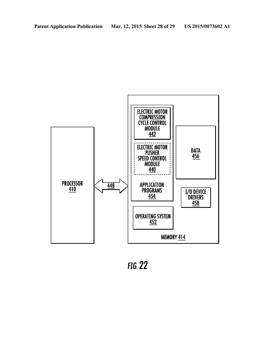 AUTOMATED PACKAGING SYSTEMS WITH ELECTRIC MOTOR DRIVEN ACTUATORS FOR     COMPRESSION CHAMBERS - diagram, schematic, and image 29