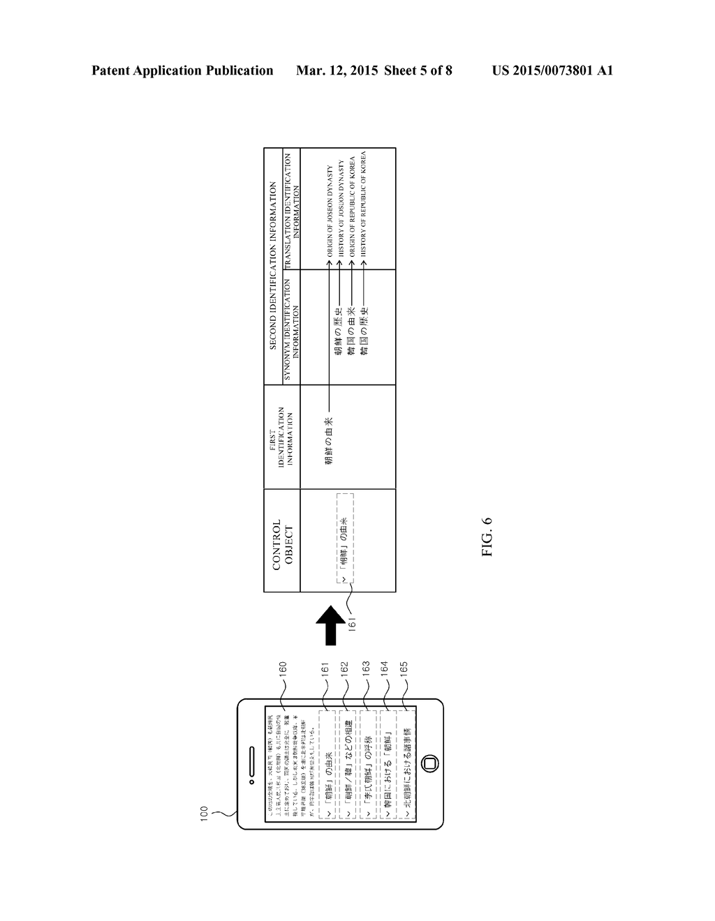 APPARATUS AND METHOD FOR SELECTING A CONTROL OBJECT BY VOICE RECOGNITION - diagram, schematic, and image 06