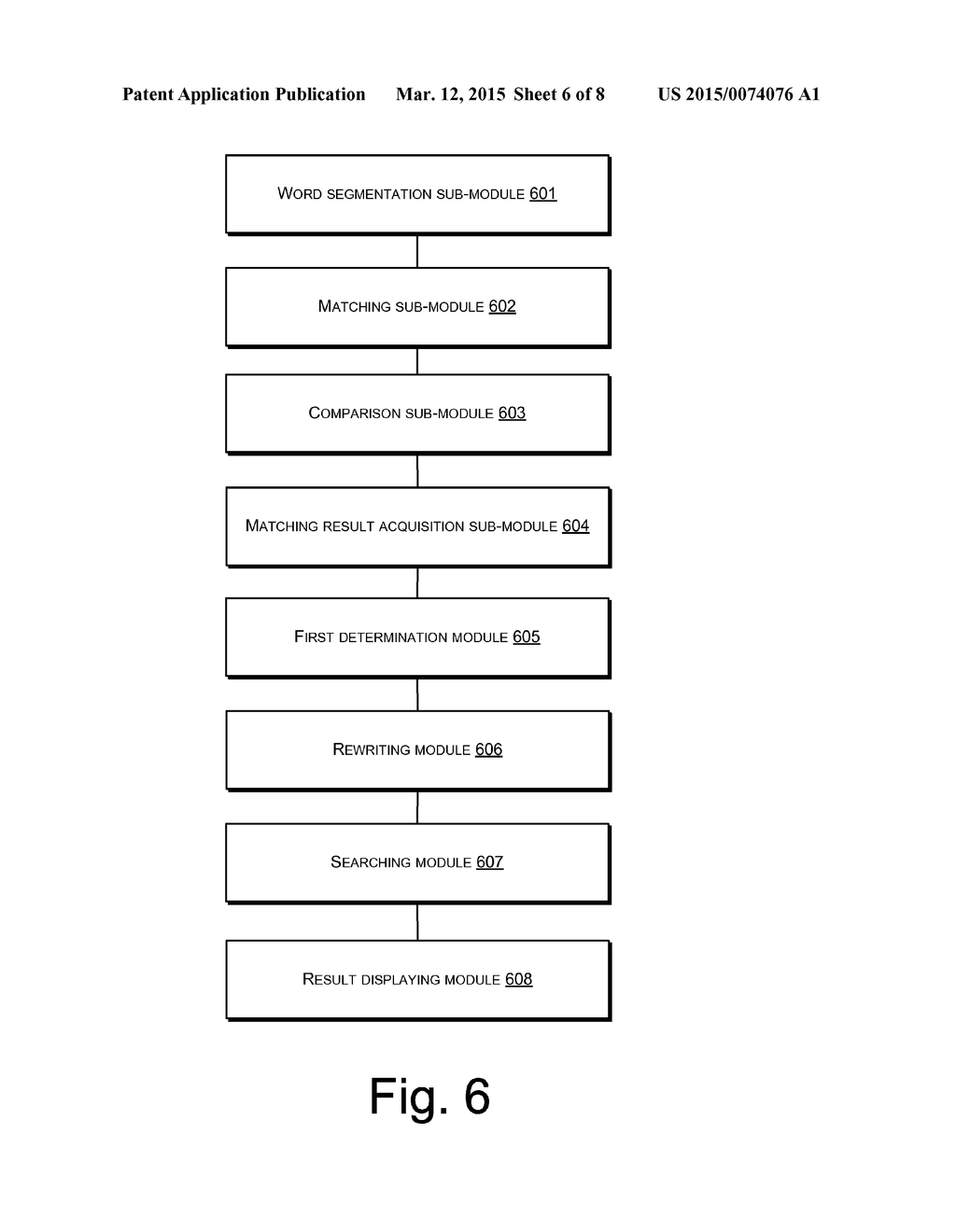 SEARCH METHOD, APPARATUS AND SYSTEM - diagram, schematic, and image 07