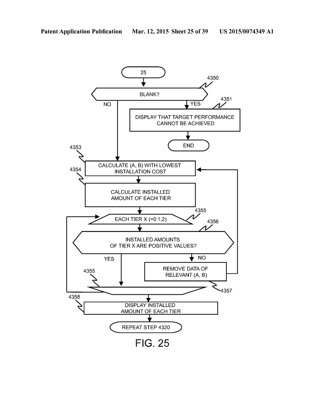 MANAGEMENT SYSTEM CALCULATING STORAGE CAPACITY TO BE INSTALLED/REMOVED - diagram, schematic, and image 26