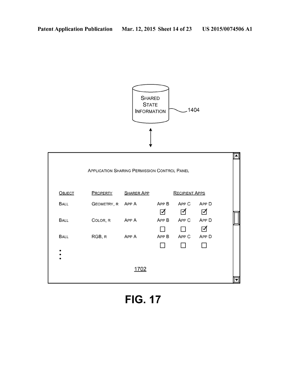 Managing Shared State Information Produced by Applications - diagram, schematic, and image 15