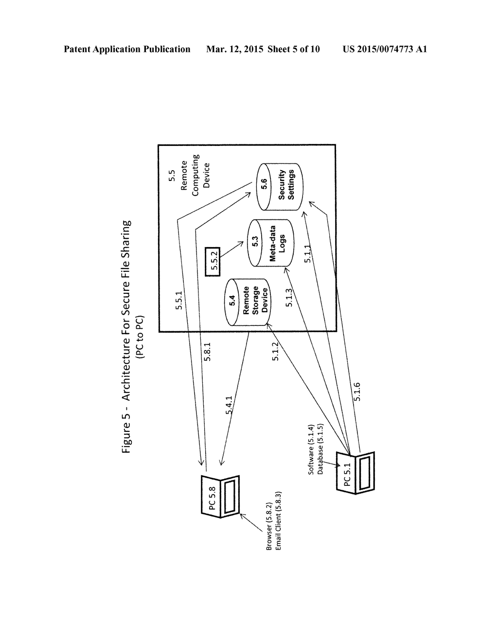 Method and System for Remote Data Access Using a Mobile Device - diagram, schematic, and image 06