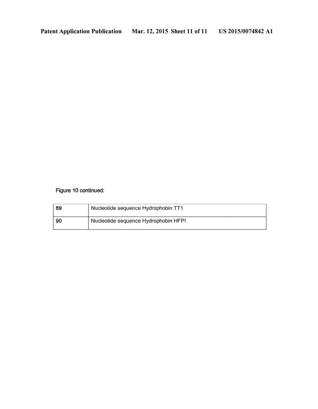 Fungal Resistant Plants Expressing Hydrophobin - diagram, schematic, and image 12