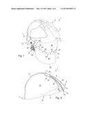 ELECTRICIAN S HELMET FOR MECHANICAL AND ELECTRICAL PROTECTION AND     PROTECTION AGAINST THERMAL HAZARDS diagram and image