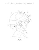 ELECTRICIAN S HELMET FOR MECHANICAL AND ELECTRICAL PROTECTION AND     PROTECTION AGAINST THERMAL HAZARDS diagram and image