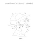 ELECTRICIAN S HELMET FOR MECHANICAL AND ELECTRICAL PROTECTION AND     PROTECTION AGAINST THERMAL HAZARDS diagram and image