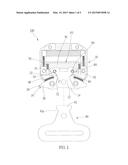 SAFETY BELT BUCKLE diagram and image