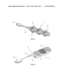 DUAL-PURPOSE DISPENSING CONTAINER AND UTENSIL diagram and image