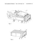 Air filter device, particularly for a motor vehicle diagram and image