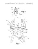 Locking pliers with extendable jaws diagram and image