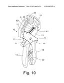 Locking pliers with extendable jaws diagram and image