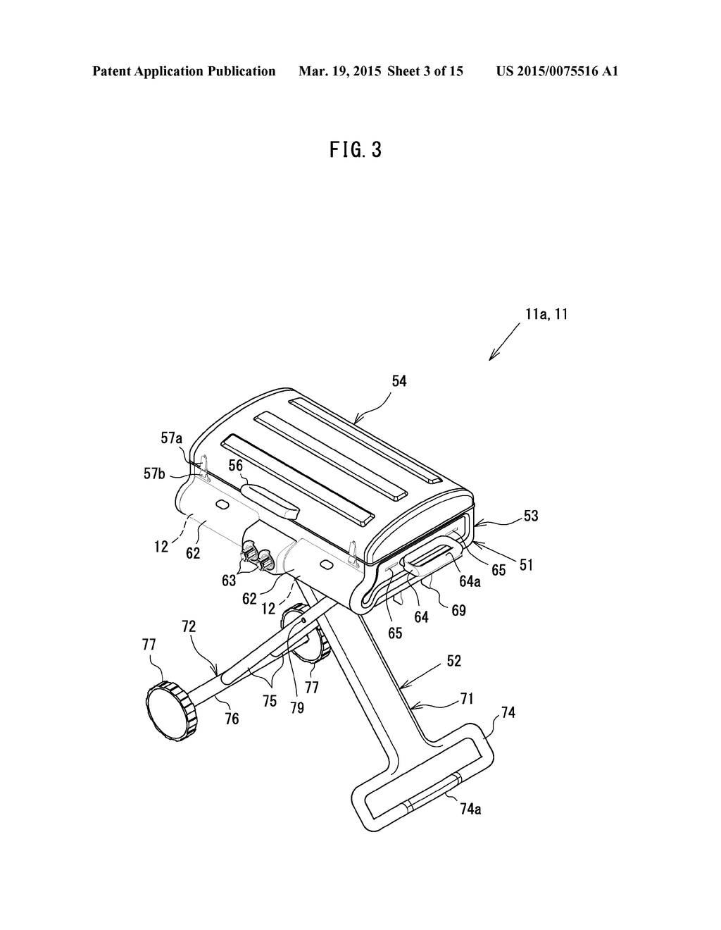 CARTRIDGE-TYPE GAS GRILL - diagram, schematic, and image 04