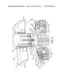 BARRIER STRUCTURE AND NOZZLE DEVICE FOR USE IN TOOLS USED TO PROCESS     MICROELECTRONIC WORKPIECES WITH ONE OR MORE TREATMENT FLUIDS diagram and image