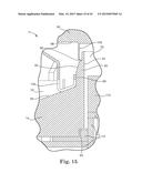 BARRIER STRUCTURE AND NOZZLE DEVICE FOR USE IN TOOLS USED TO PROCESS     MICROELECTRONIC WORKPIECES WITH ONE OR MORE TREATMENT FLUIDS diagram and image